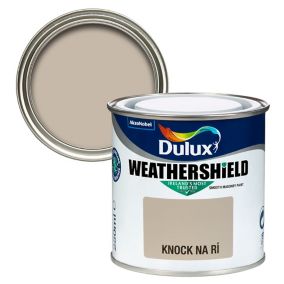 Dulux Weathershield Knock Na Ri Smooth Super matt Masonry paint, 250ml Tester pot