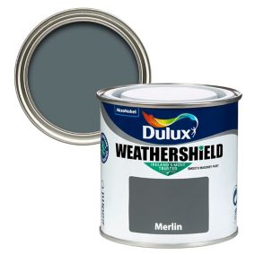 Dulux Weathershield Merlin Smooth Masonry paint, 250ml Tester pot