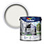 Dulux Weathershield Pure brilliant white Satinwood Multi-surface paint, 2.5L