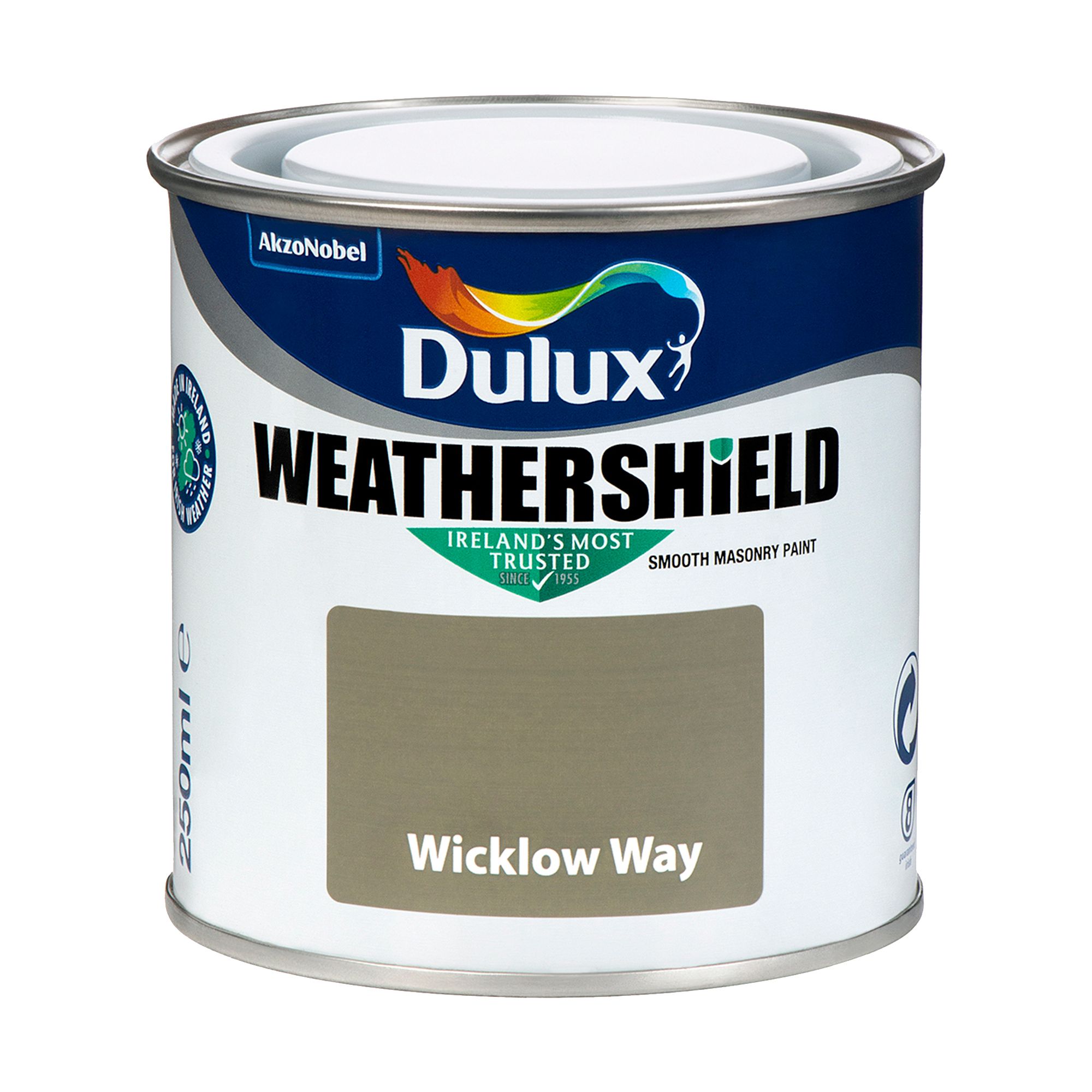 Dulux Weathershield Wicklow Way Smooth Masonry paint, 250ml Tester pot