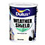 Dulux Weathershield Wild cotton Smooth Super matt Masonry paint, 5L