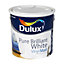Dulux White Vinyl matt Emulsion paint, 2.5L