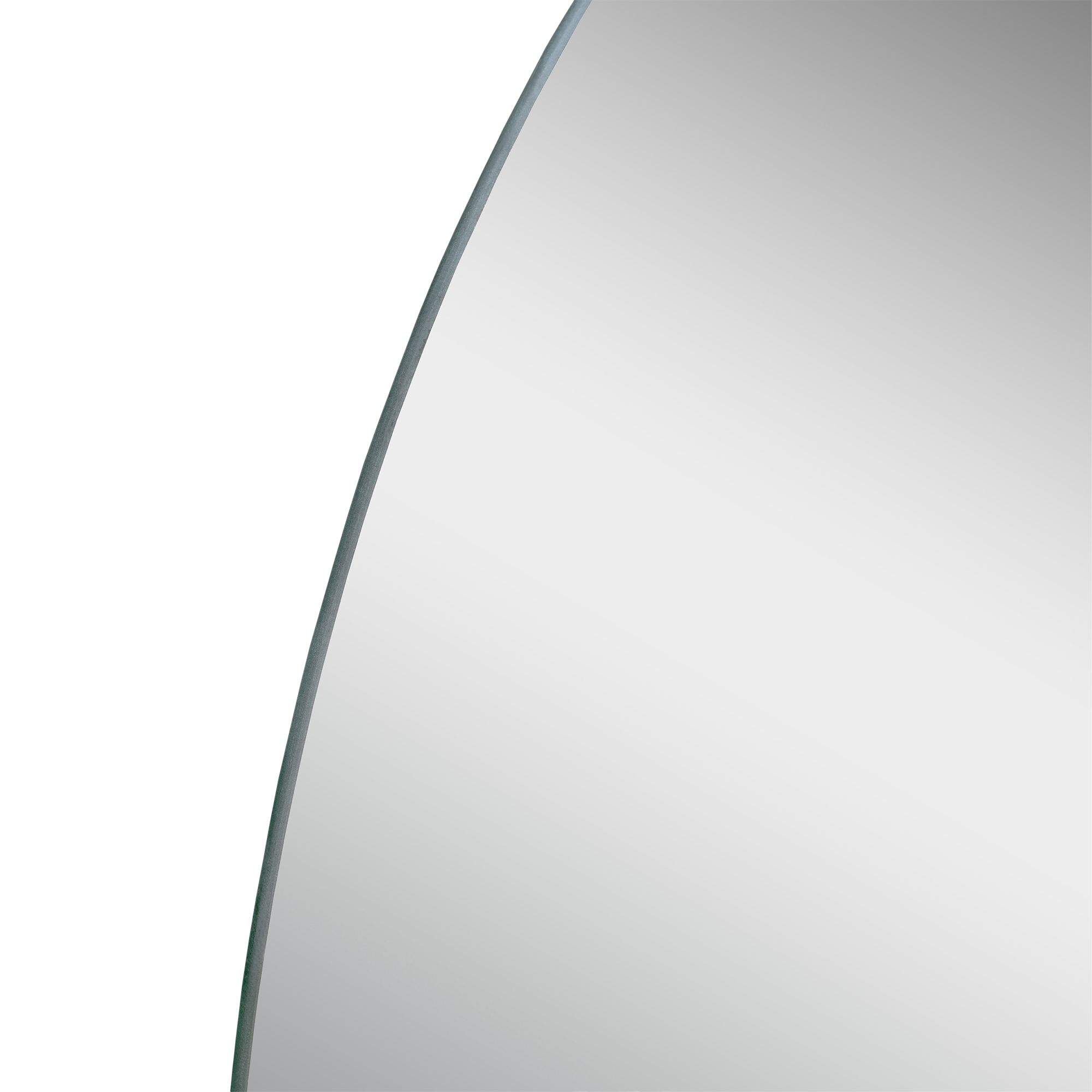 Dunnet Round Wall-mounted Any room Mirror (H)60cm (W)60cm