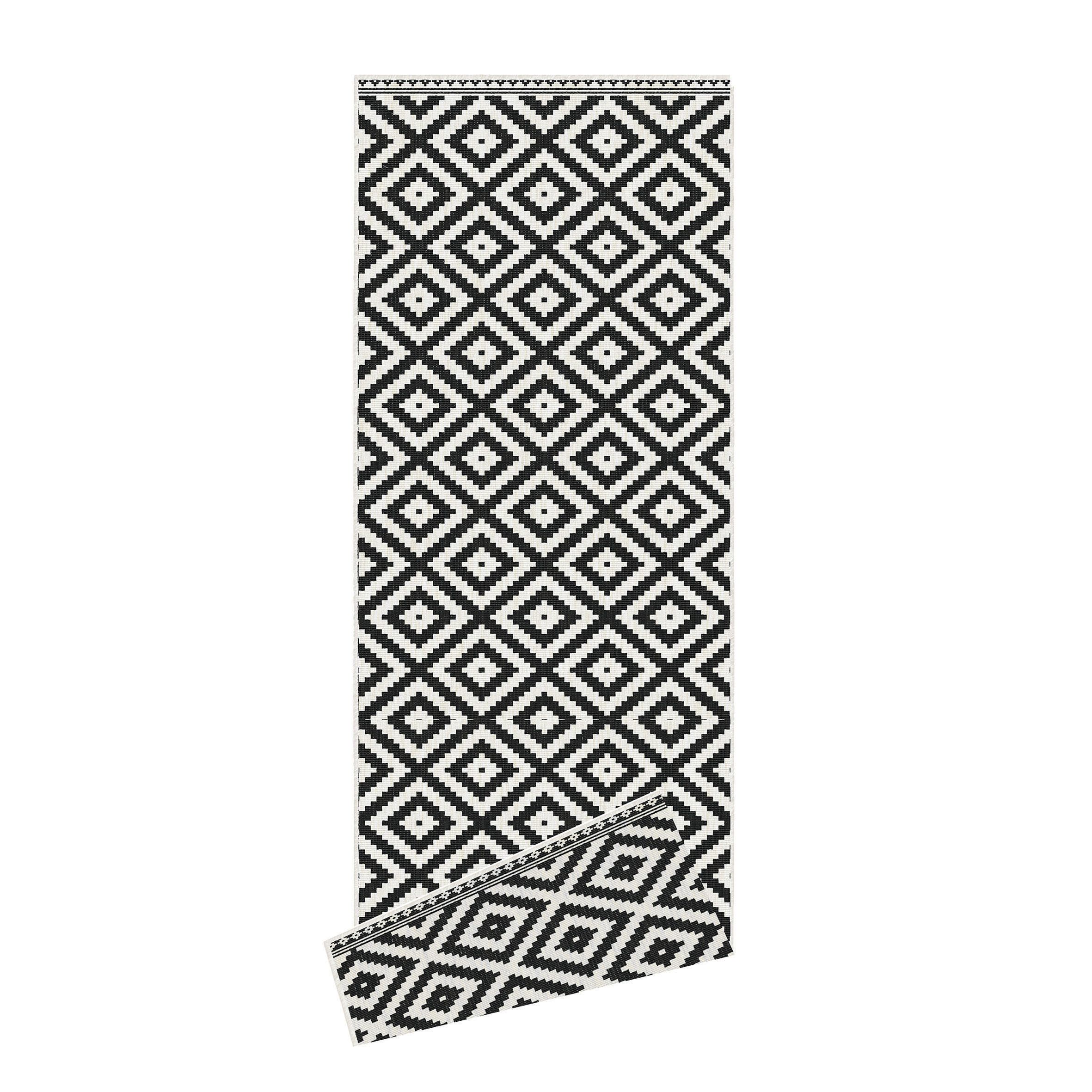 100 % hand loomed Black popular and White modern large area rug