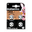 Duracell CR2032 Battery, Pack of 4