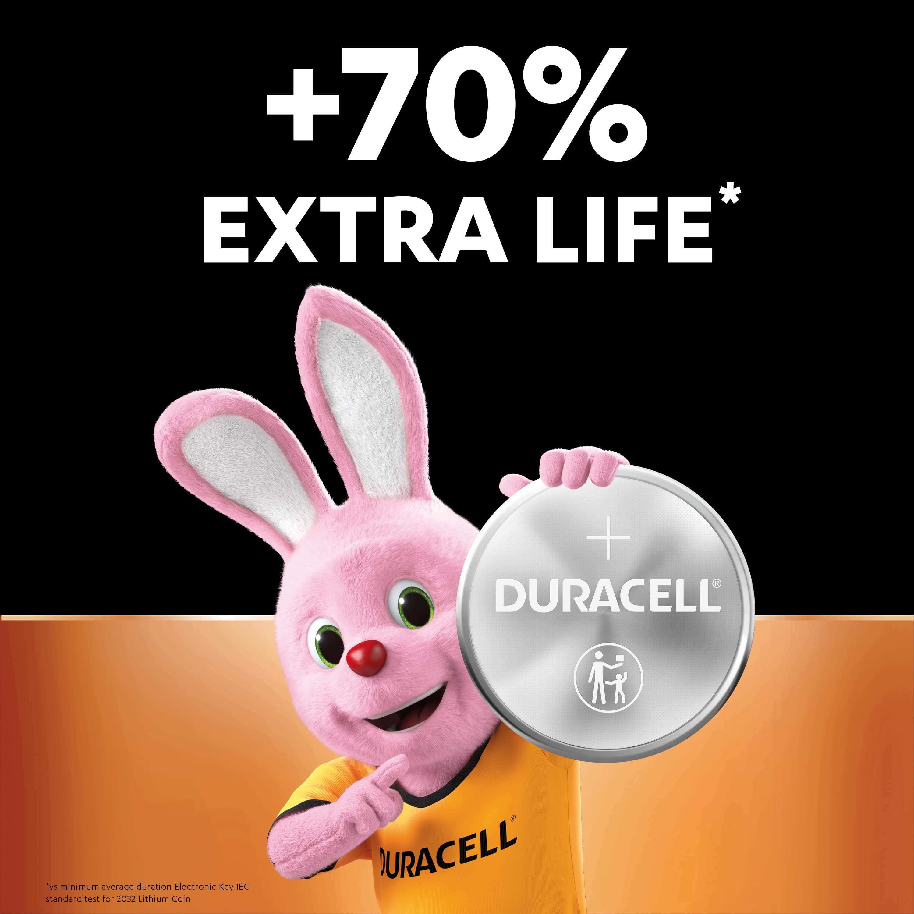 Duracell CR2032 Coin cell batteries, Pack of 6