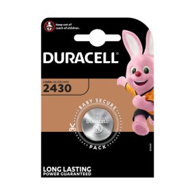 Duracell CR2430 Coin cell battery, Pack of 1