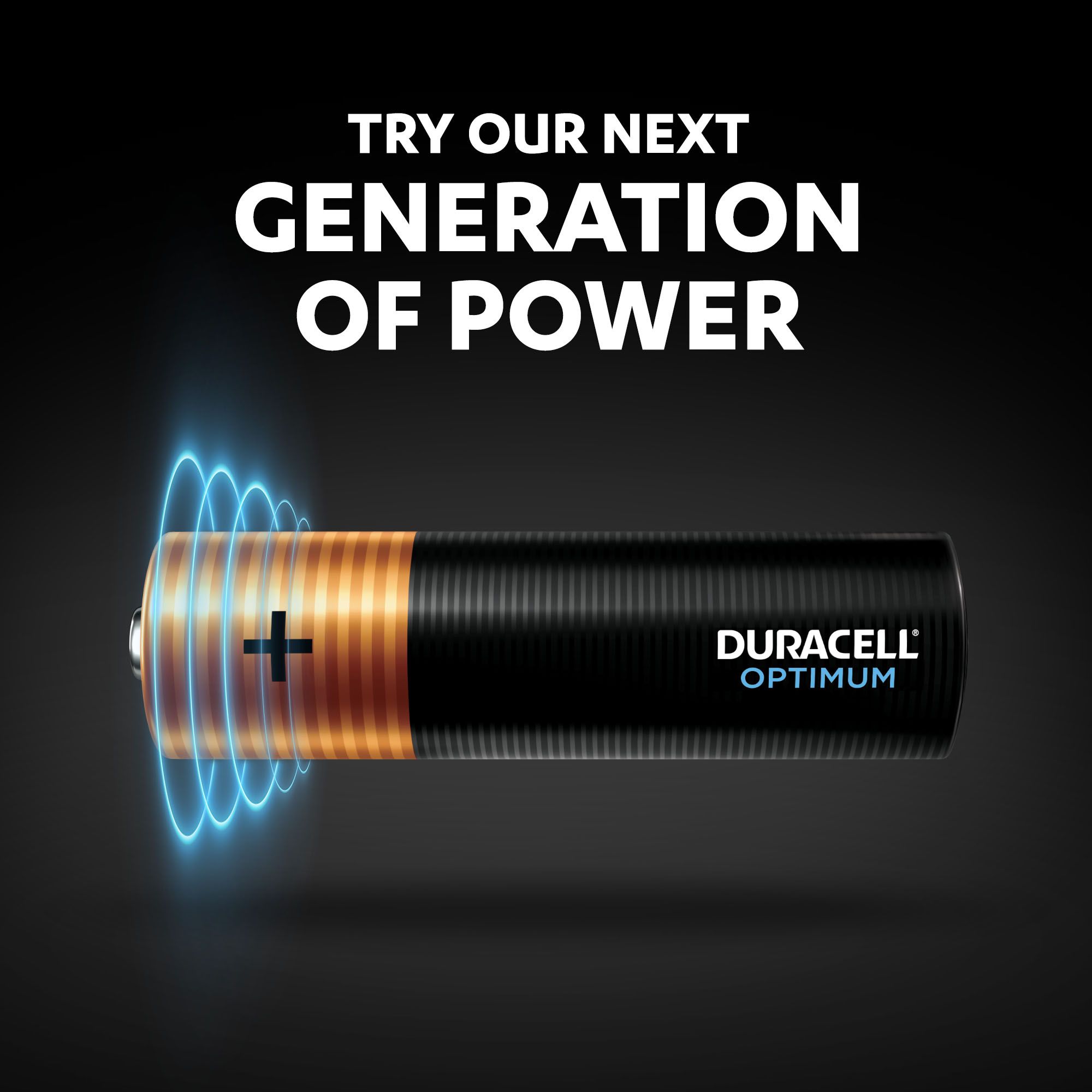 Duracell Optimum AA Batteries, Pack of 4