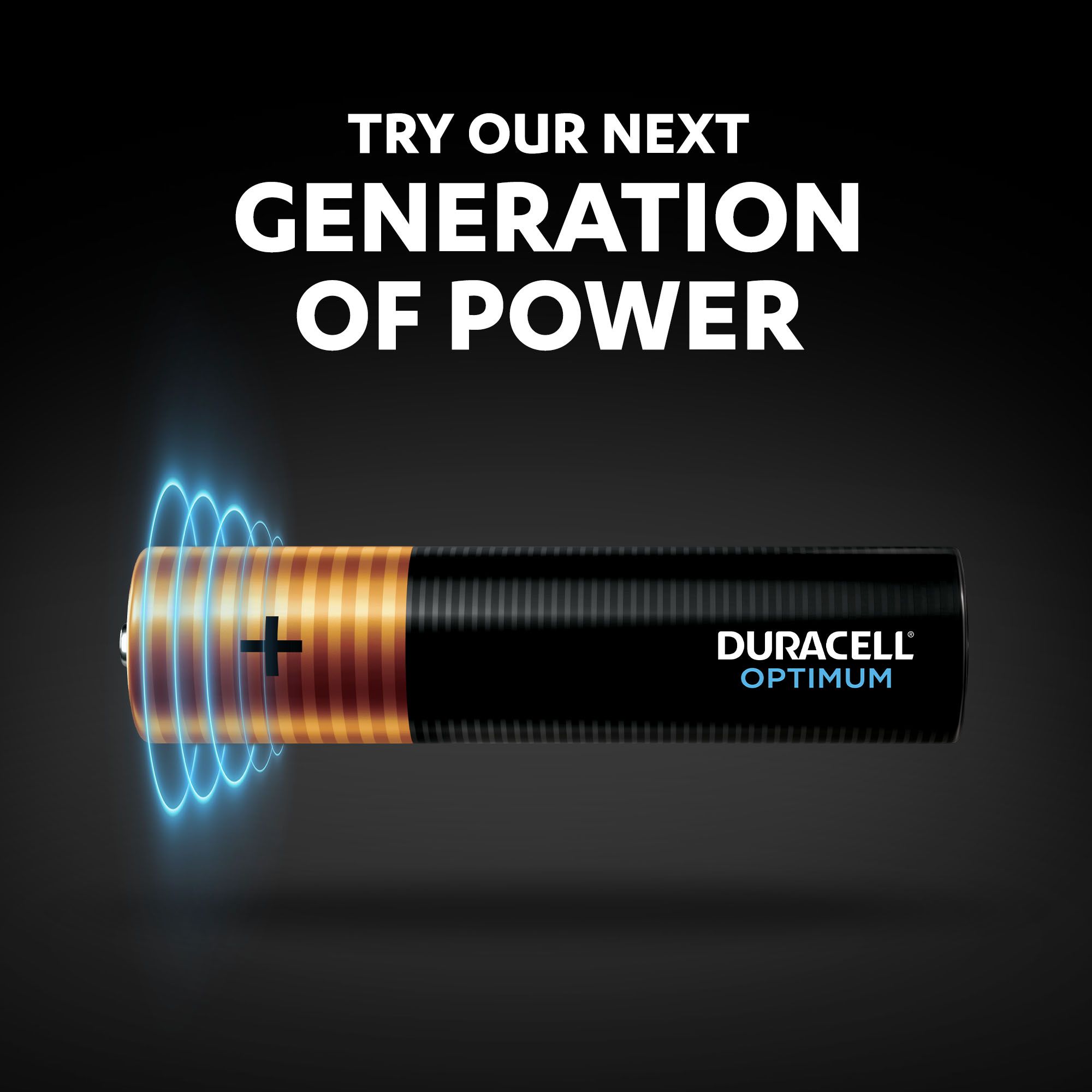 Duracell Optimum AAA Batteries, Pack of 4