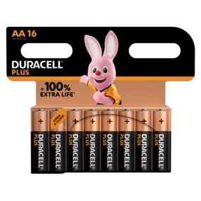 Duracell Plus 1.5V AA Batteries, Pack of 16
