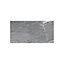 Duratile Designs Lavastone Grey Gloss Stone effect Textured Porcelain Indoor Wall & floor tile, Pack of 6, (L)600mm (W)300mm