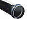 Easi Plumb Black Single socket Soil pipe, (Dia)110mm (L)3mm