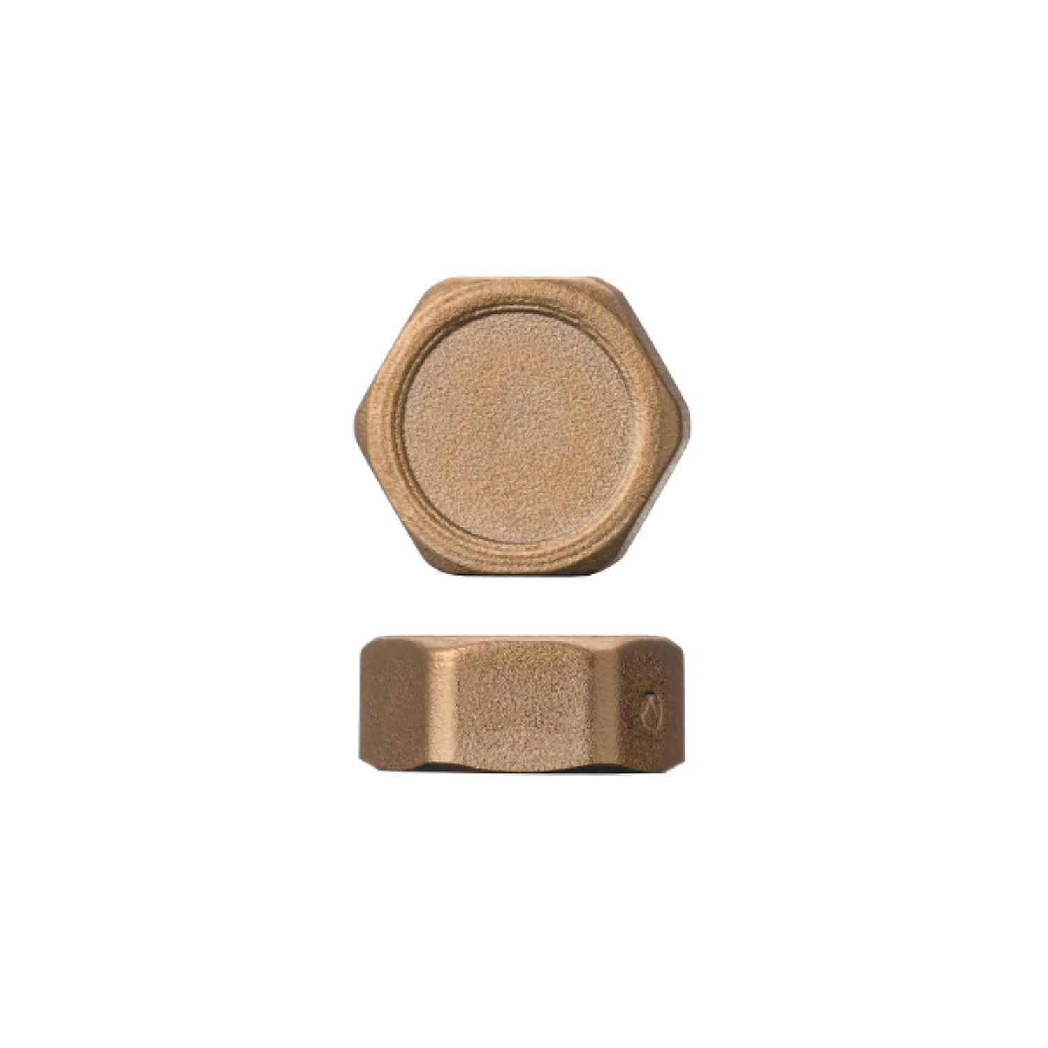 Easi Plumb Brass Round Compression Blanking cap (Dia)21mm ¾