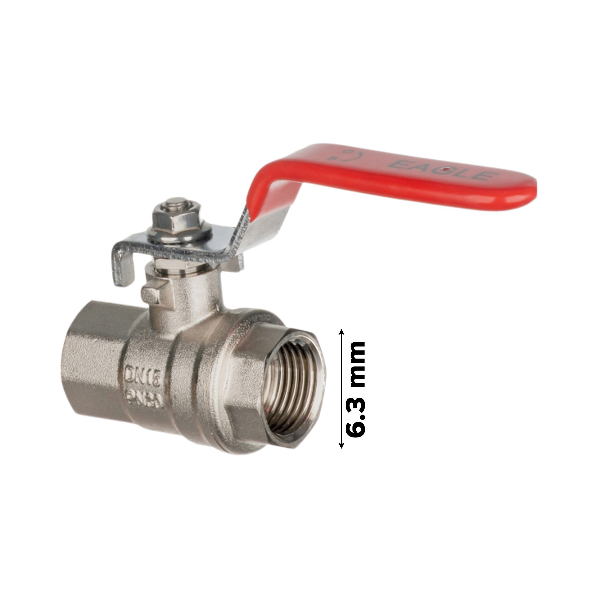 Easi Plumb British standard pipe parallel (BSPP) female Ball Valve EP14BV (Dia)¼" ¼"