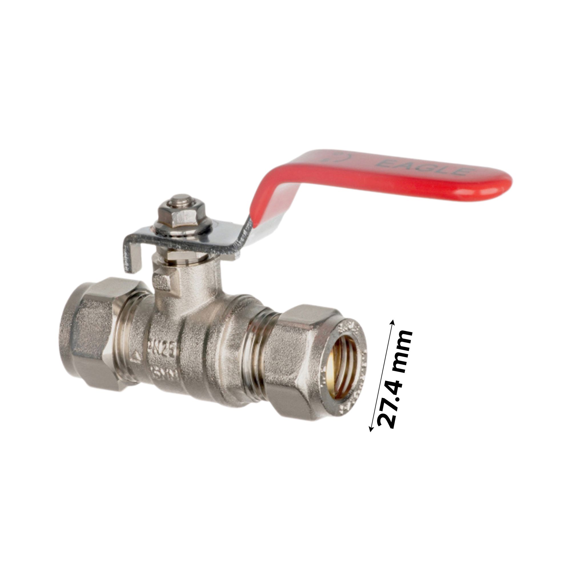 Easi Plumb Compression Ball Valve EP1BVC (Dia)1" 1"