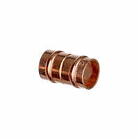 Easi Plumb Copper Fittings Solder ring Straight Equal Coupler (Dia)27.4mm 27.4mm