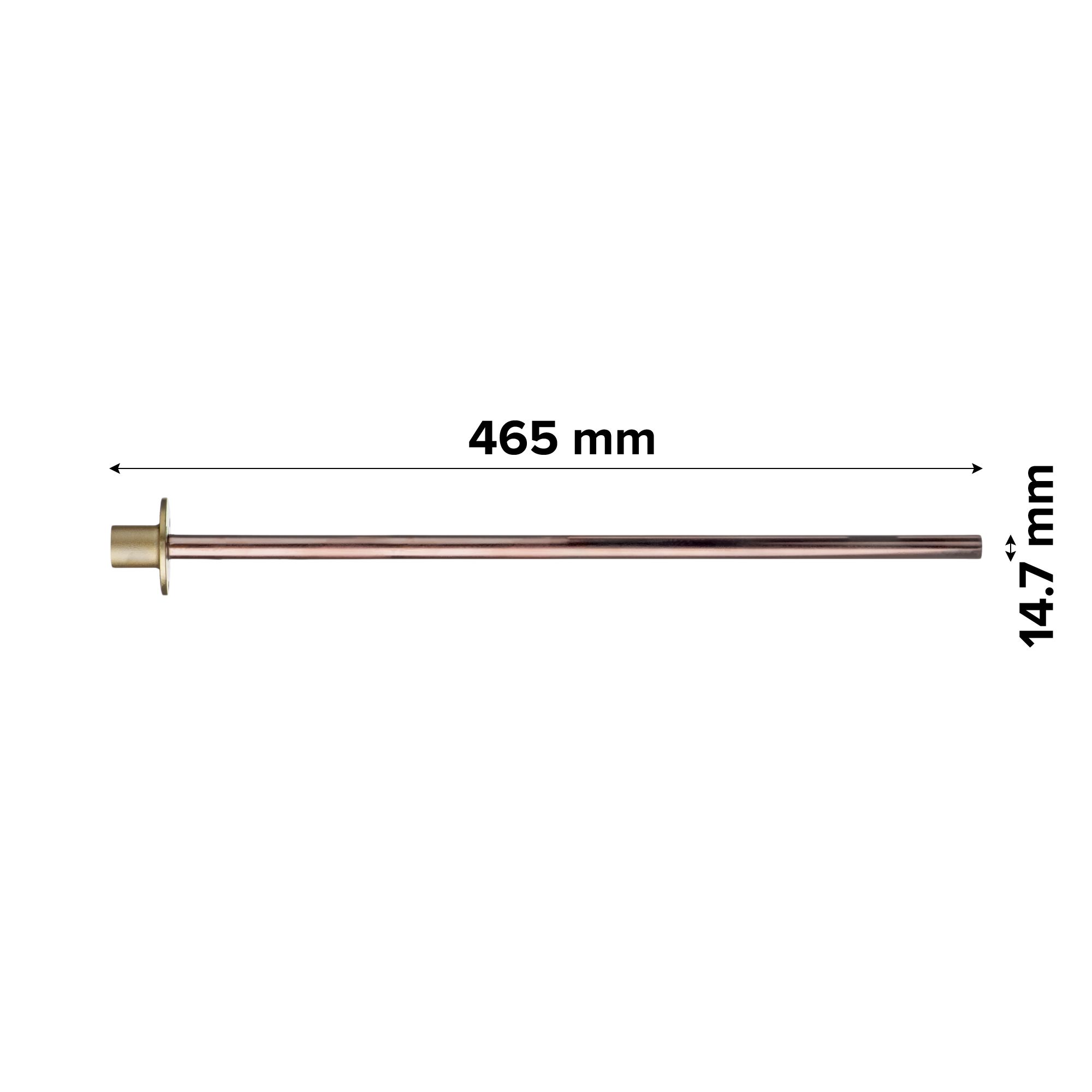Easi Plumb EP12BWP Compression Non-adjustable Round 180° Coupler (Dia)14.7mm