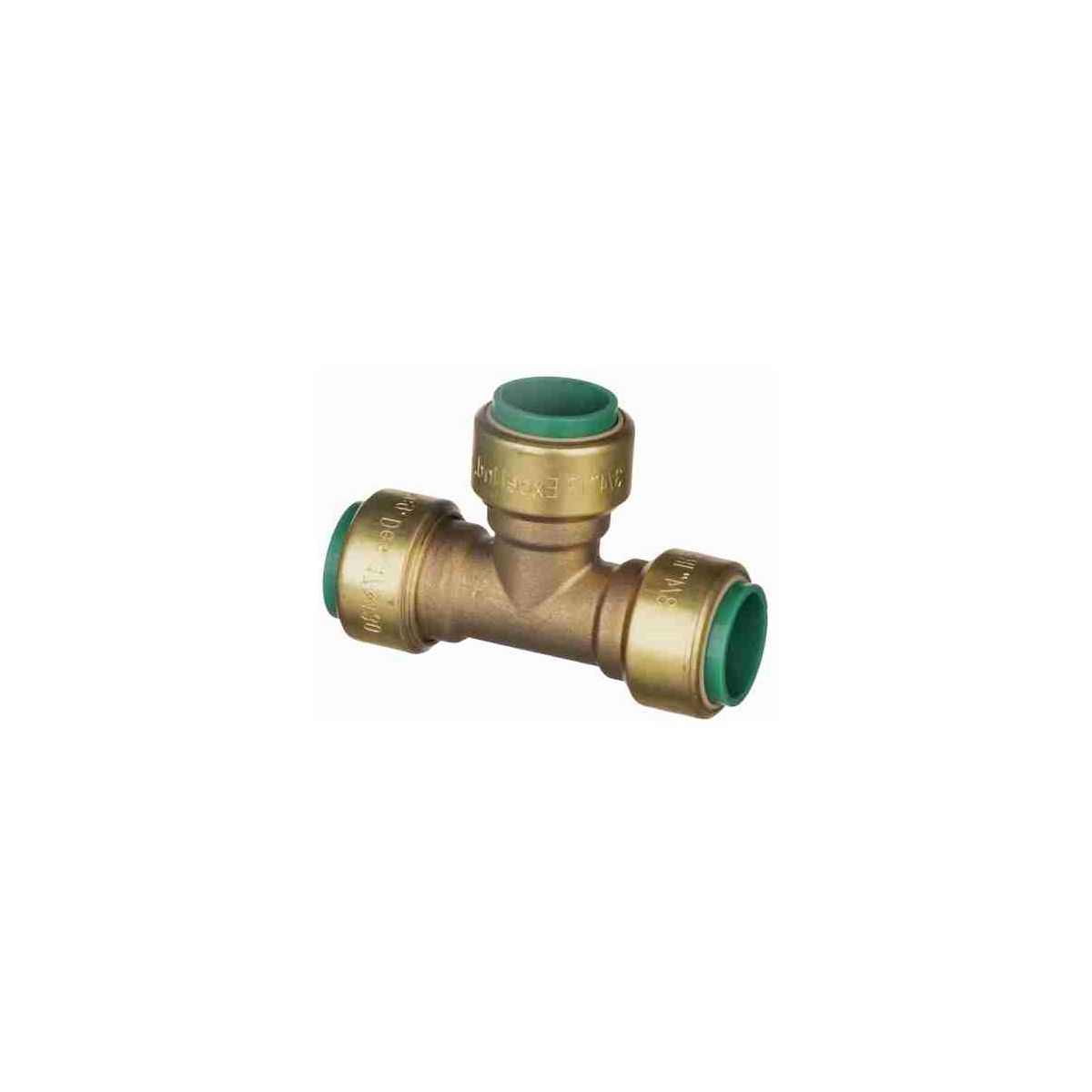 Easi Plumb EPP1812 Push-fit Equal Pipe tee (Dia)14.7mm x 14.7mm x 14.7mm