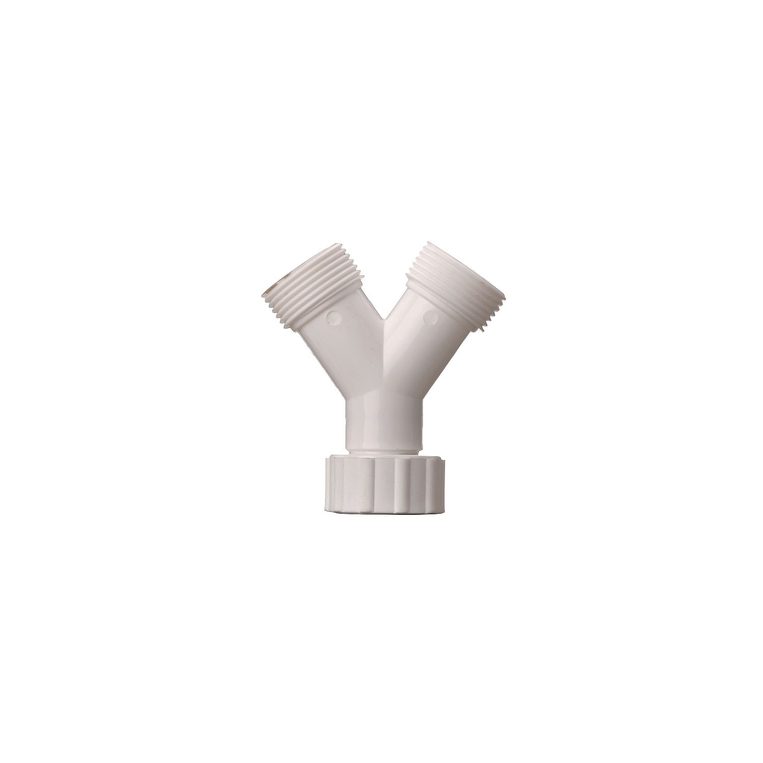 Easi Plumb EPWMYP White Threaded Equal Washing machine Y piece (Dia)21mm x 21mm x 21mm