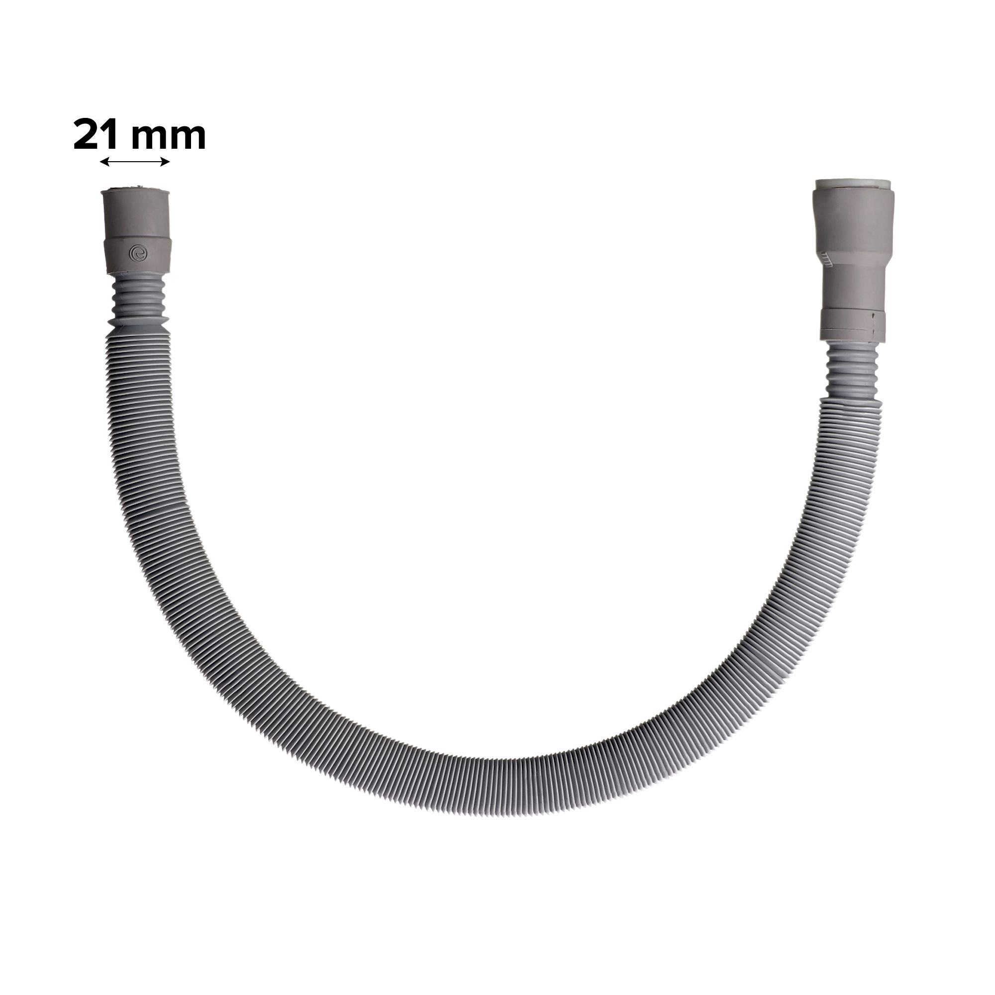 Easi Plumb Grey Hose, (L)2m