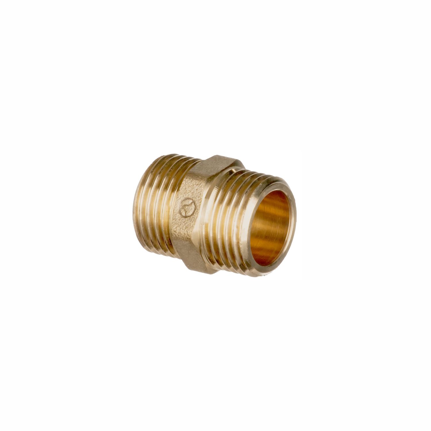 Easi Plumb Hexagonal Gas fitting nipple (Dia)¾" x ¾"
