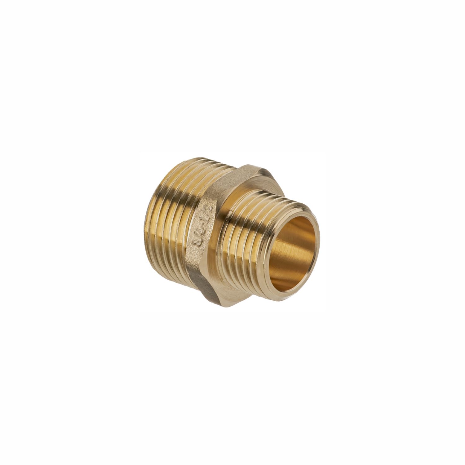 Easi Plumb Hexagonal Gas fitting nipple (Dia)½" x ¾"
