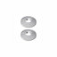 Easi Plumb Pipe hole cover (Dia)19mm, Pack of 2