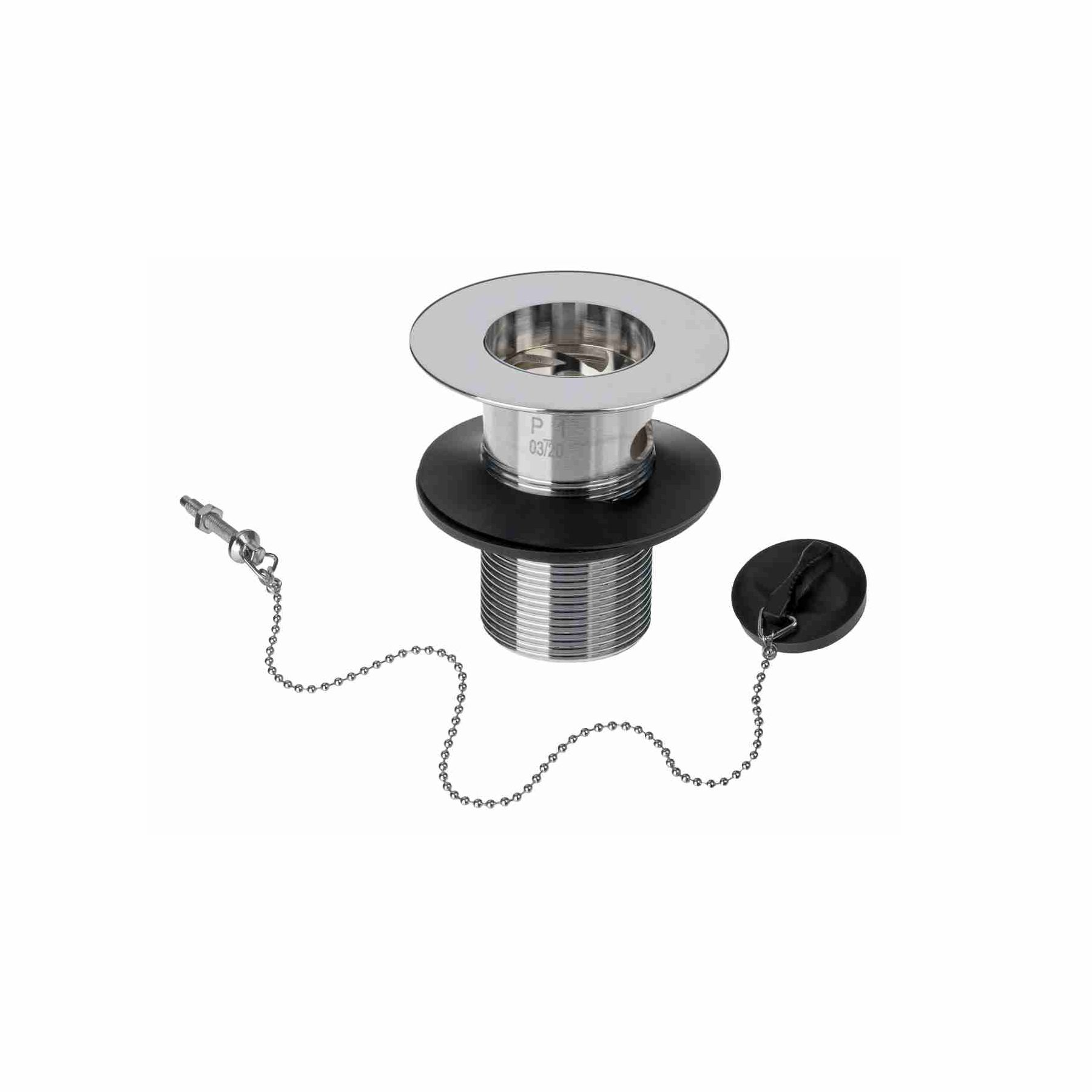 Easi Plumb Plumbing Parts & Accessories Chrome, Black Brass Plug ...
