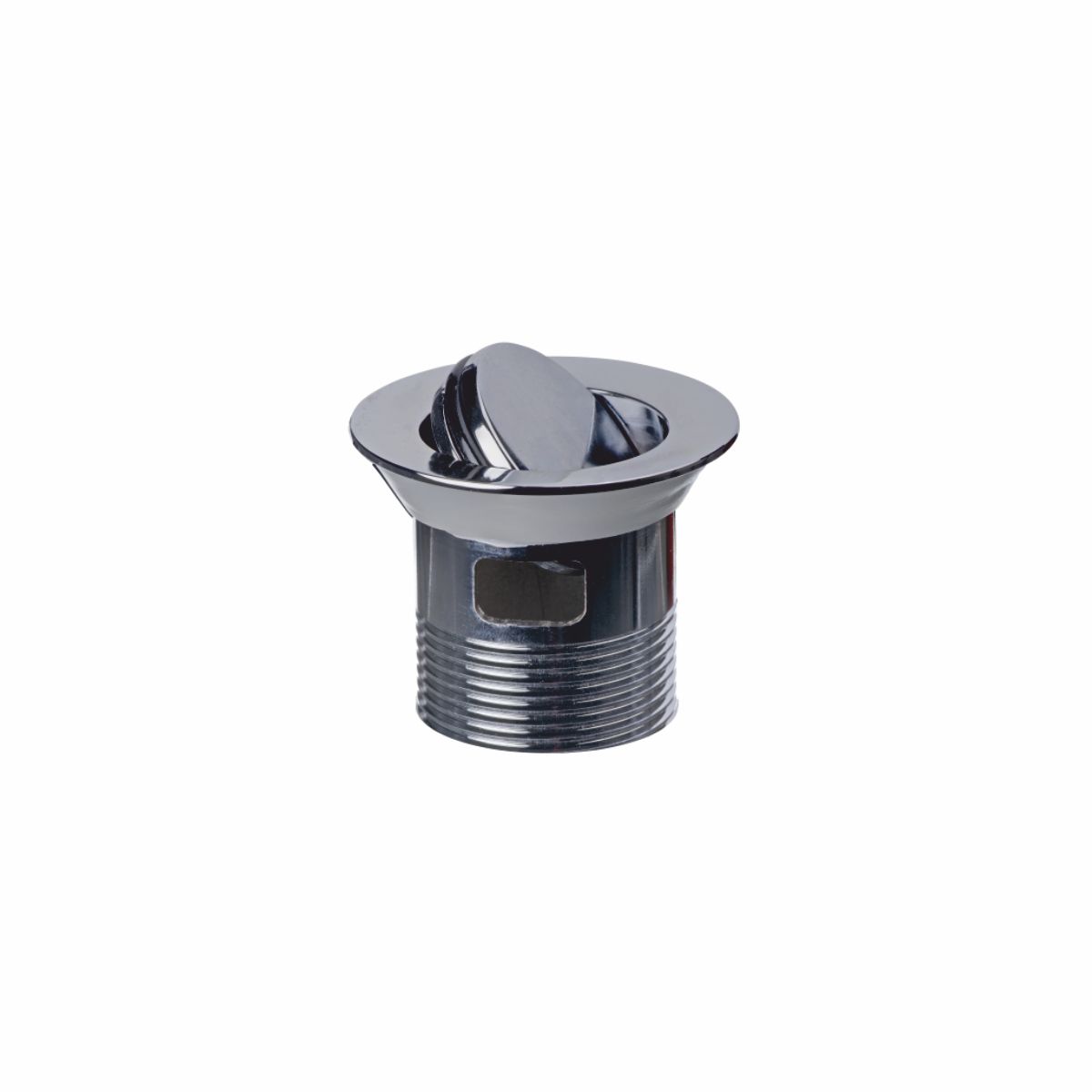Easi Plumb Plumbing Parts & Accessories Chrome Brass 155mm Swivel Unslotted Waste & plug (Dia)31.75mm