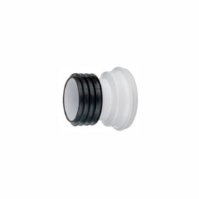 Easi Plumb Push-fit Straight Fixed Pan connector (Dia)110mm