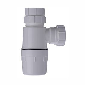 Easi Plumb Round Non-adjustable height Bottle Sink & basin Trap 1½"