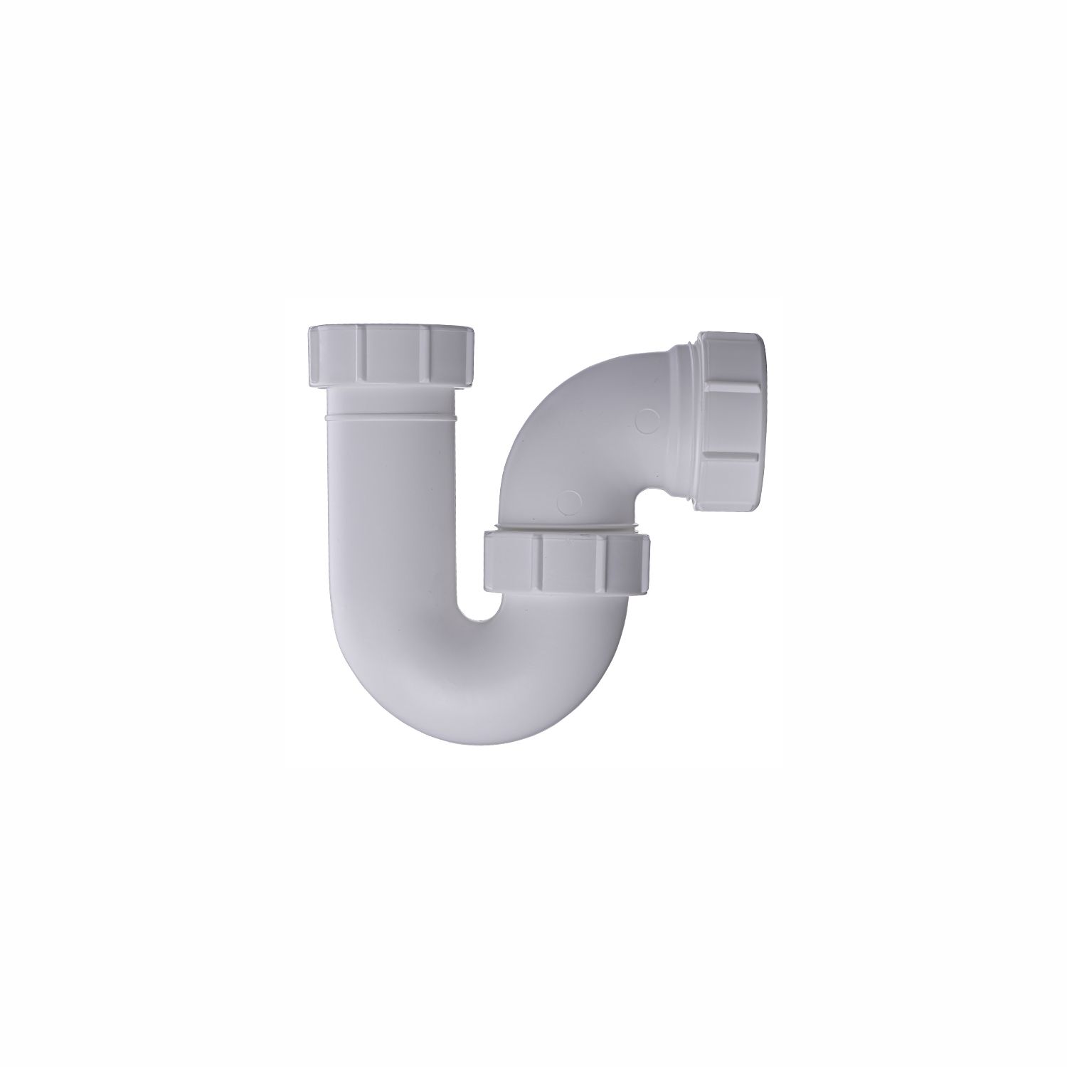 Easi Plumb Round Nonadjustable height Ptrap Sink & basin Trap 1¼