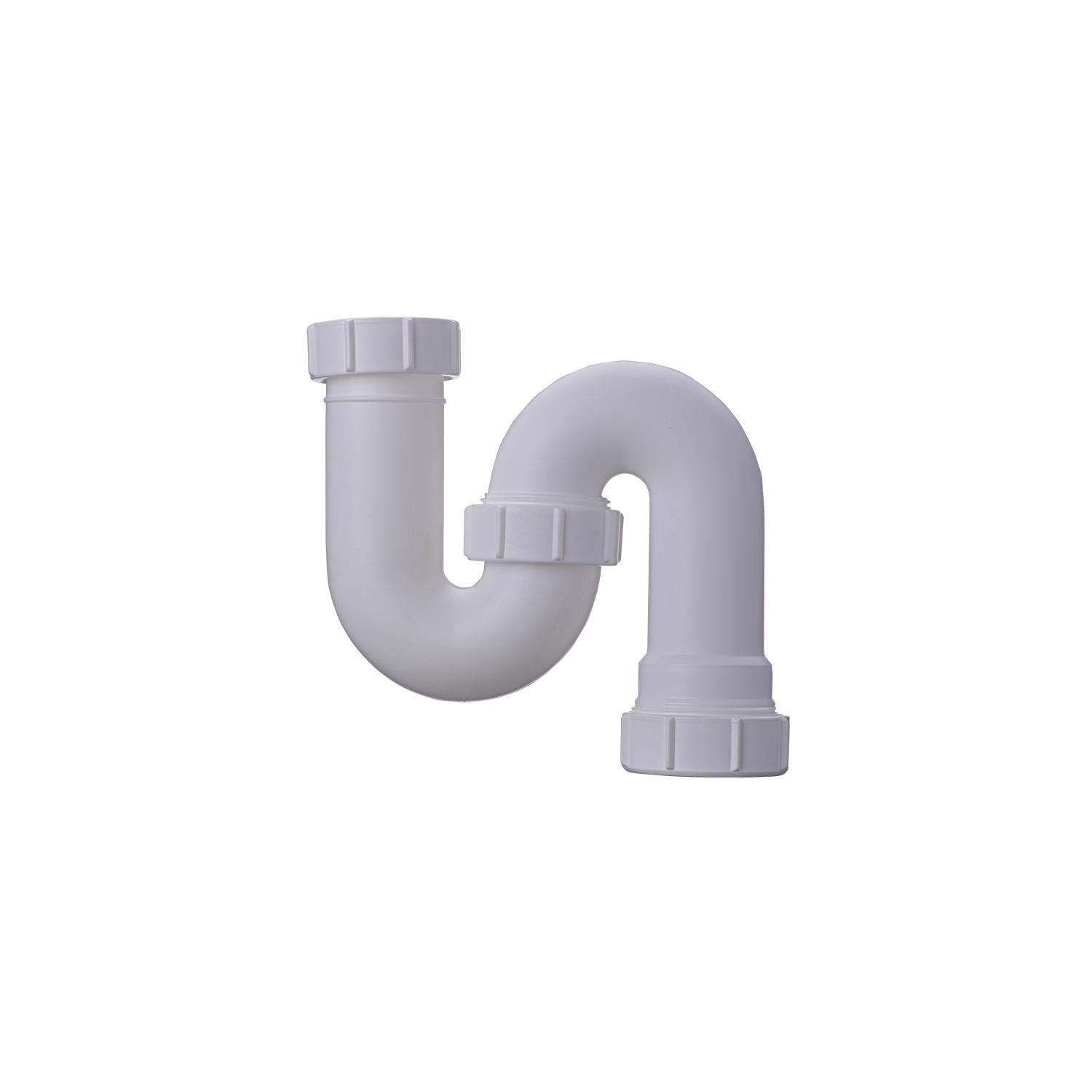 Easi Plumb Round S Sink & basin Trap Without adjustable height White (Dia)31.75mm 1¼"