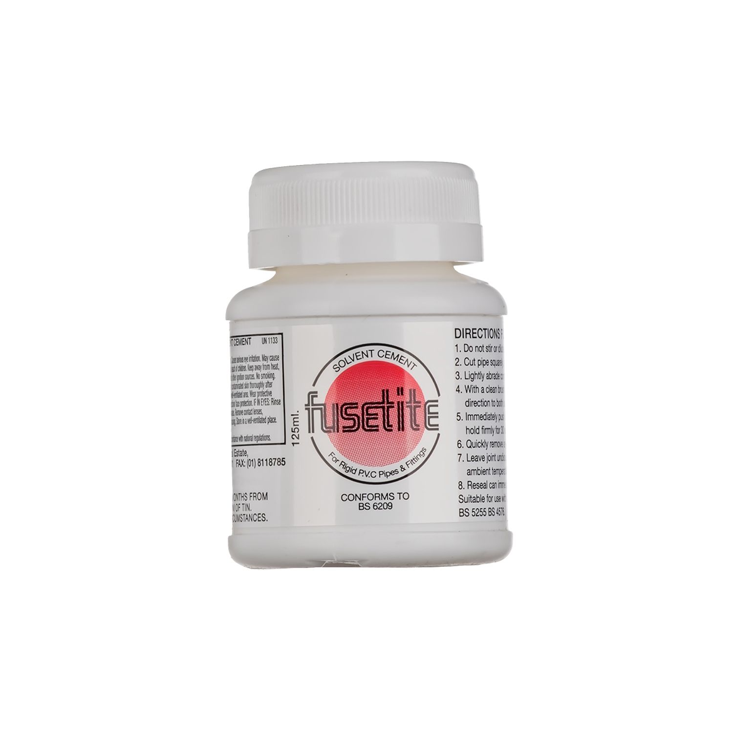 Easi Plumb Solvent weld, 125ml Bottle