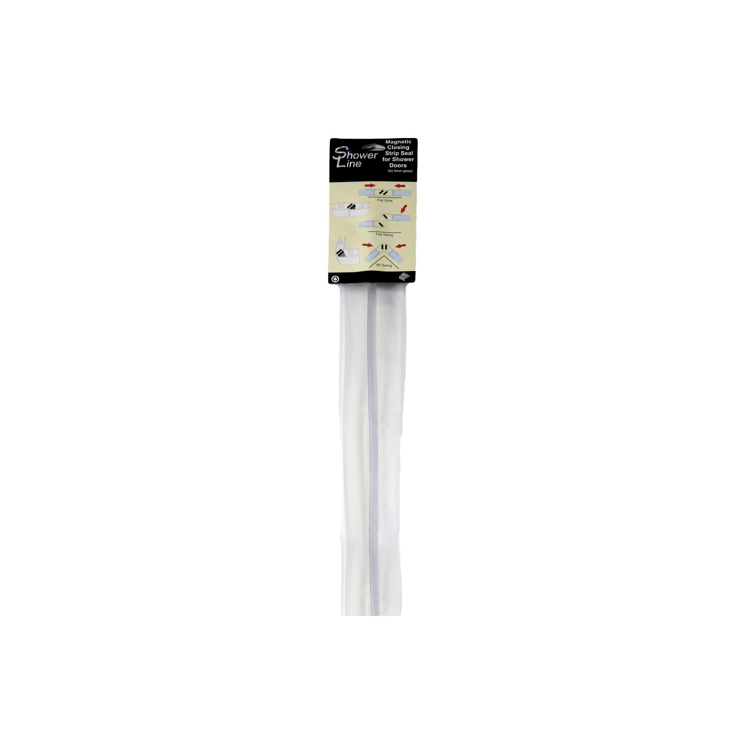 Easi Plumb Square Transparent Bath & shower sealant strip (L)1.8m | DIY at B&Q
