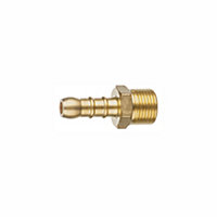 Easi Plumb Threaded Straight Gas hose connector (Dia)9.5mm