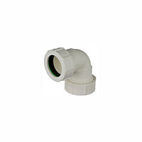 Easi Plumb Waste Pipes Compression 90° Equal Knuckle Pipe elbow (Dia)32mm 32mm