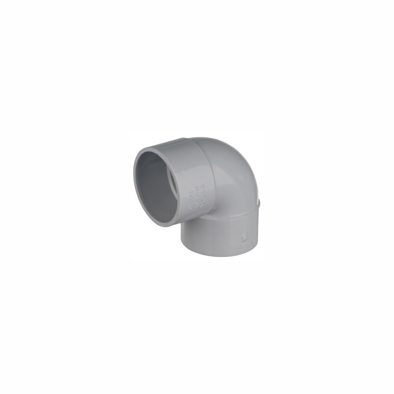 Easi Plumb Waste Pipes Solvent weld 90° Equal Knuckle Pipe elbow (Dia)32mm