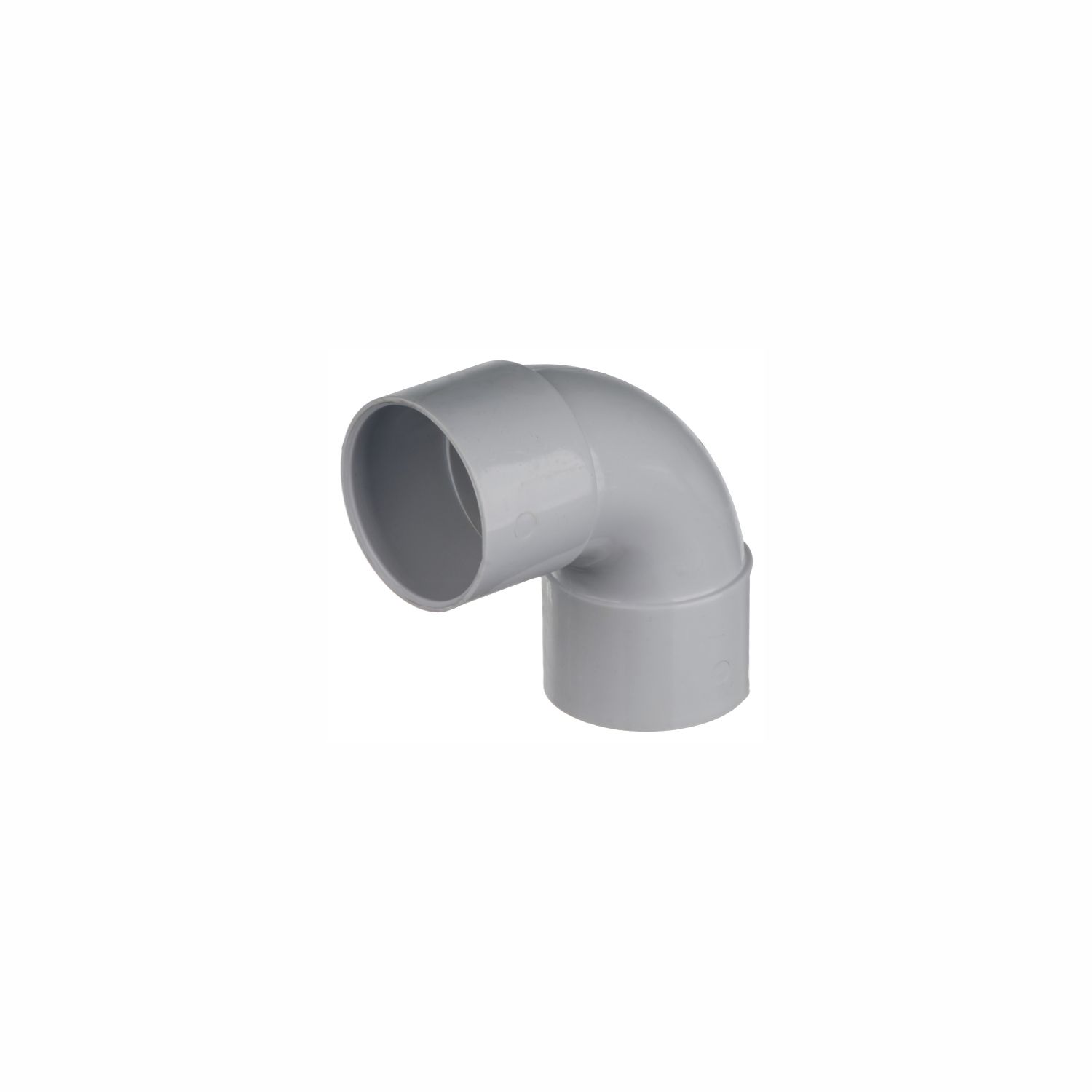 Easi Plumb Waste Pipes Solvent weld 90° Equal Swept Pipe elbow (Dia)40mm
