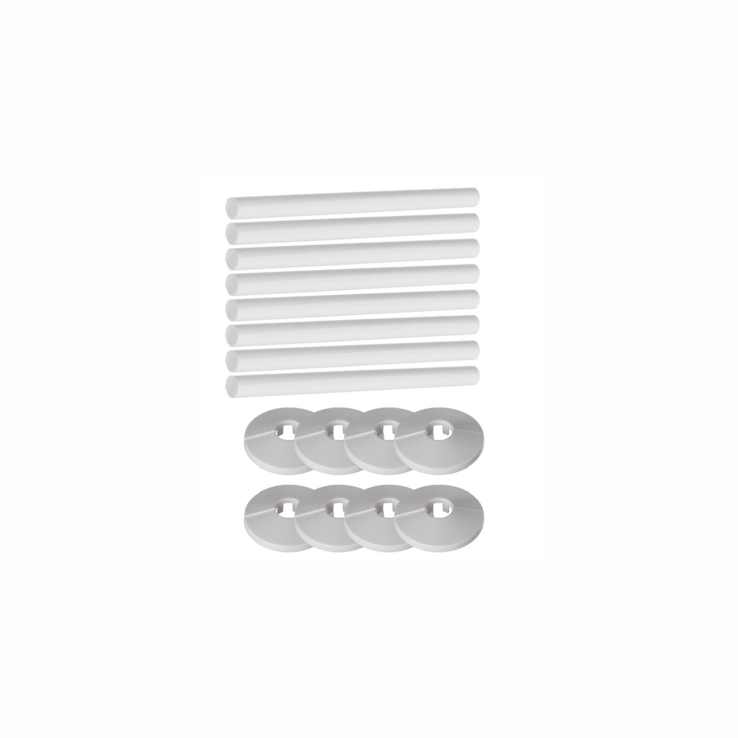 Easi Plumb White Radiator decoration kit (Dia)½