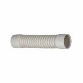 Easi Plumb White Solvent weld Non-adjustable Round 180° Waste pipe Coupler (Dia)40mm