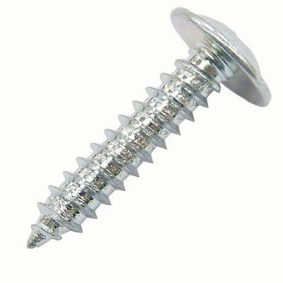 Easydrive Bright zinc-plated Screw (Dia)10mm (L)19mm, Pack of 100 | DIY ...