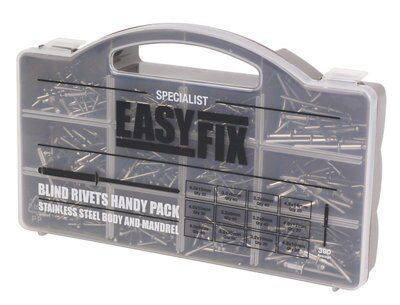 EASYFIX HANDY PACK MIXED SS RIVETS 390