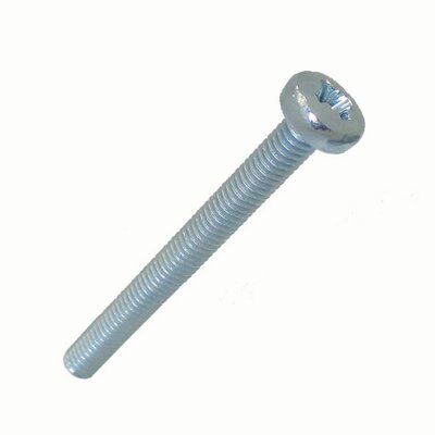 Easyfix M4 PZ Pan head Bright zinc-plated Carbon steel Machine screw (L)40mm, Pack of 25