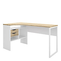 Ebru White Desk