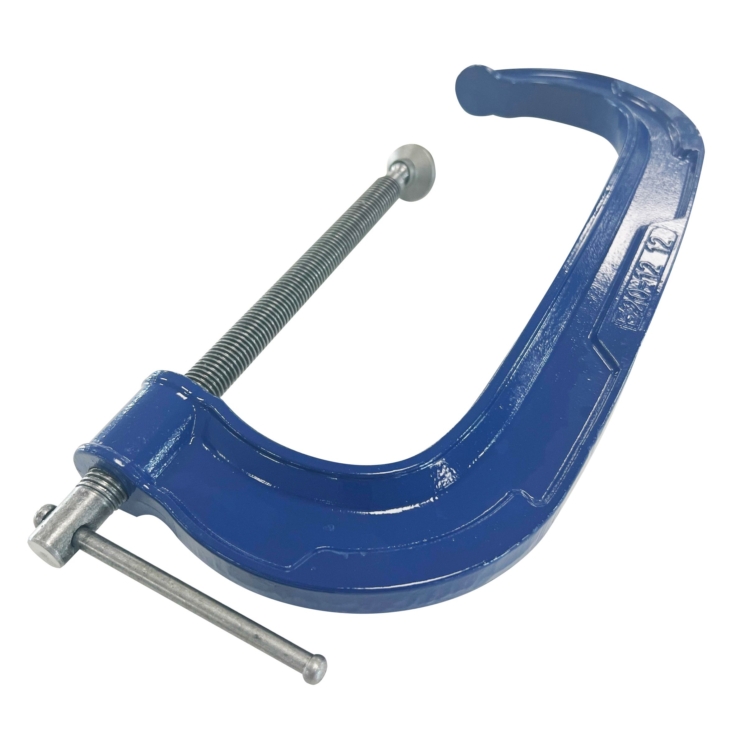 Eclipse Professional Tools 300mm Blue Iron G-clamp - E20-12