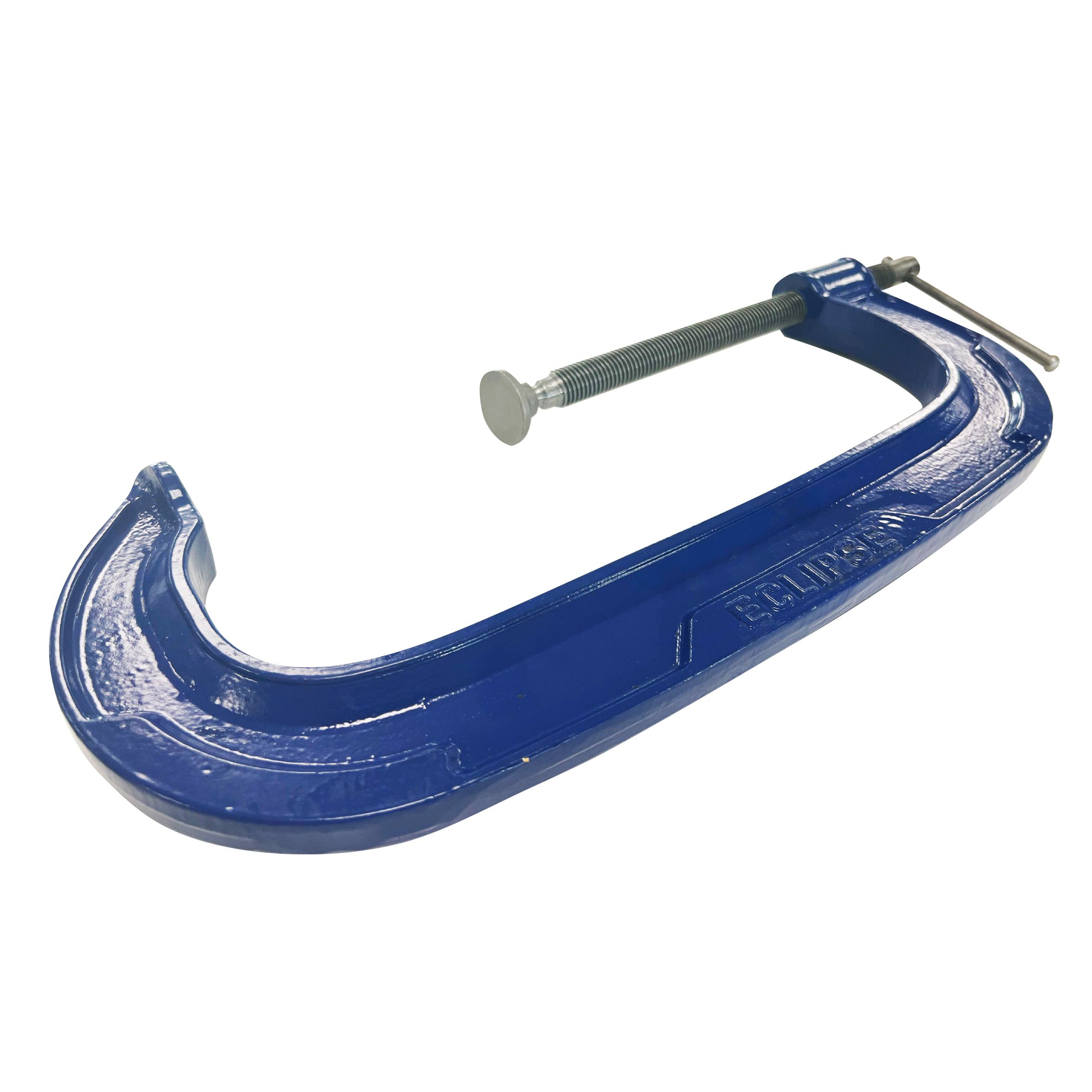 Eclipse Professional Tools 300mm Blue Iron G-clamp - E20-12