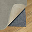 Eco Rug Grip Medium Grey Recycled fibres Rug underlay, (L) 150cm x (W) 90cm