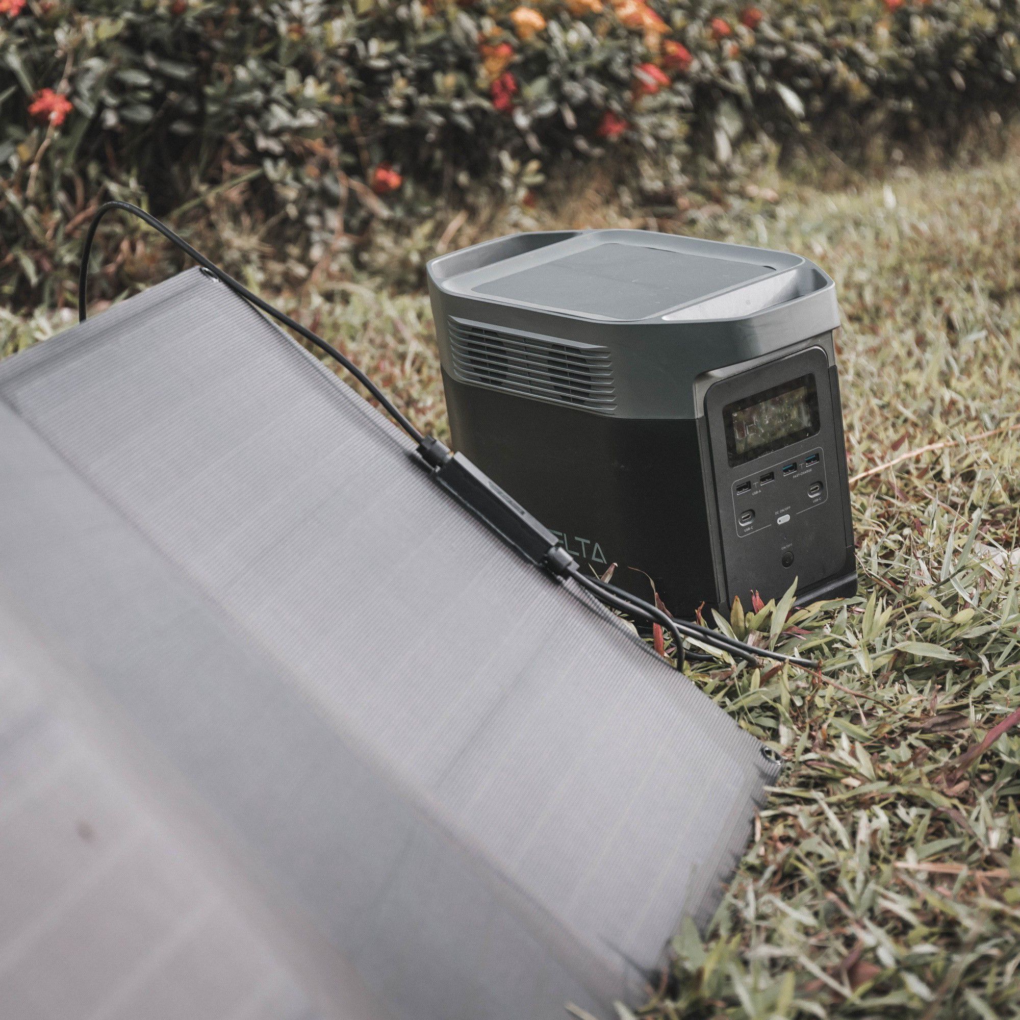 EcoFlow EFSOLAR110N Portable Black Solar panel