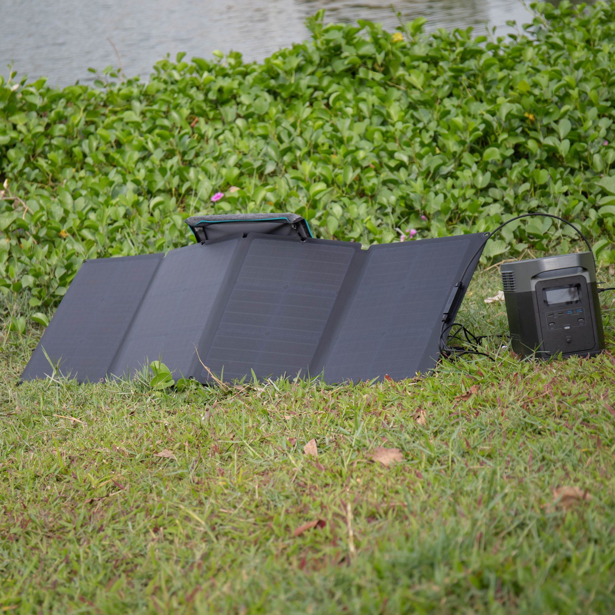 EcoFlow EFSOLAR110N Portable Black Solar panel